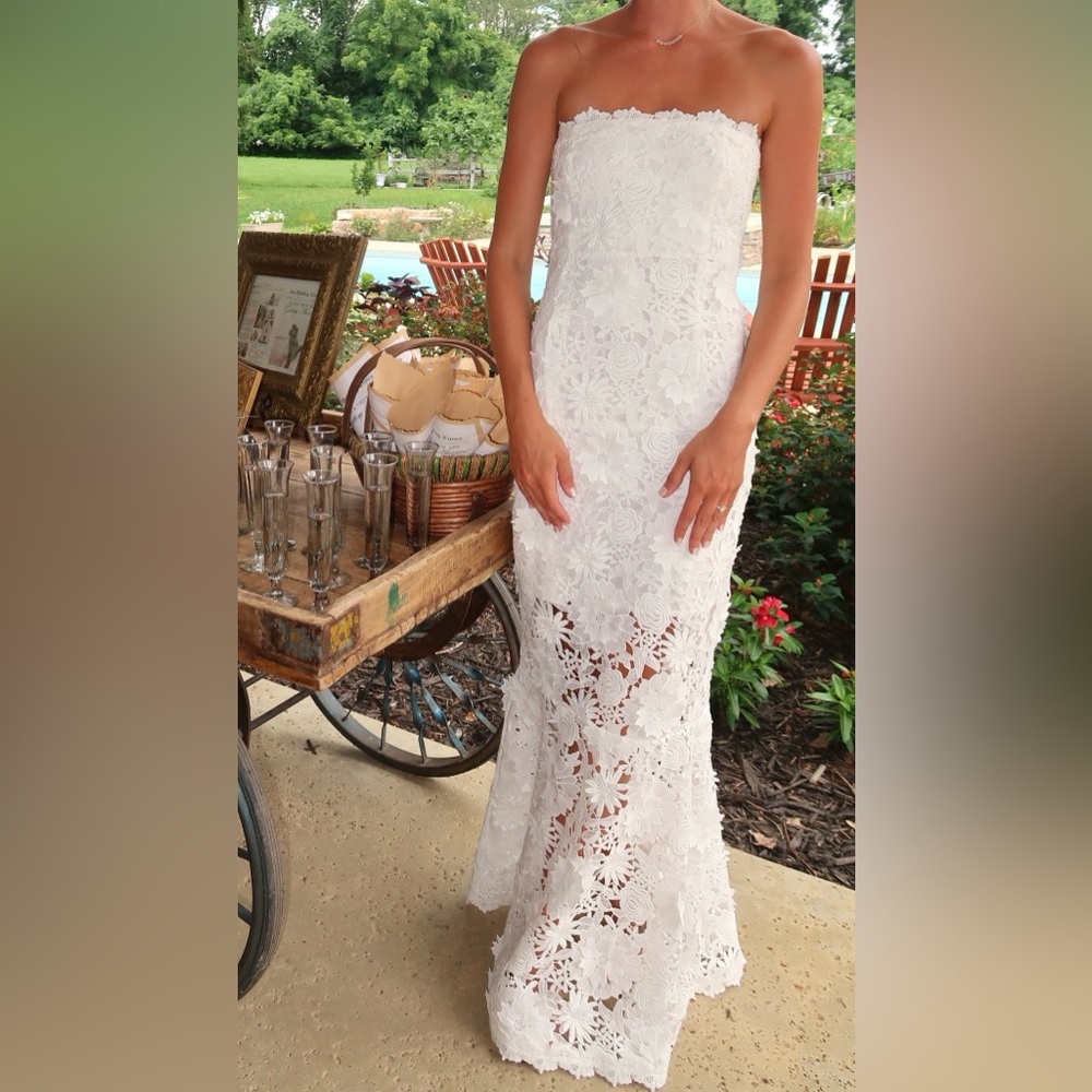 GENERATION LOVE MIRELLE 3D LACE DRESS